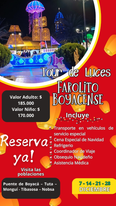 TOUR DE LUCES FAROLITO BOYACENSE
